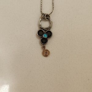 Vintage sterling silver Navajo necklace